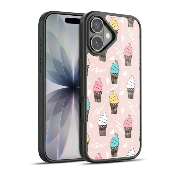 Andrea Lauren Design Food Pattern Ice Cream Gel Armour Case For Apple iPhone 17