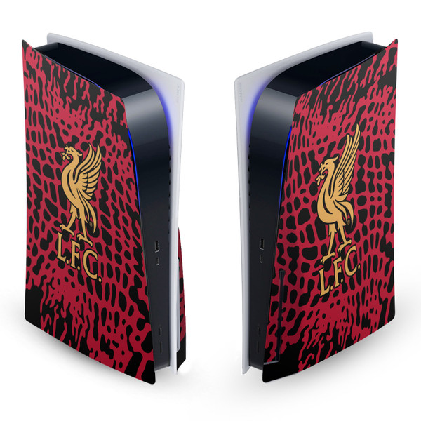 Liverpool Football Club Art Animal Print Vinyl Sticker Skin Decal Cover for Sony PS5 Disc Edition Console