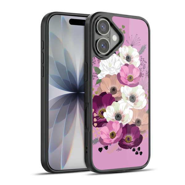 Anis Illustration Flowers Bouquet 3 Gel Armour Case For Apple iPhone 17