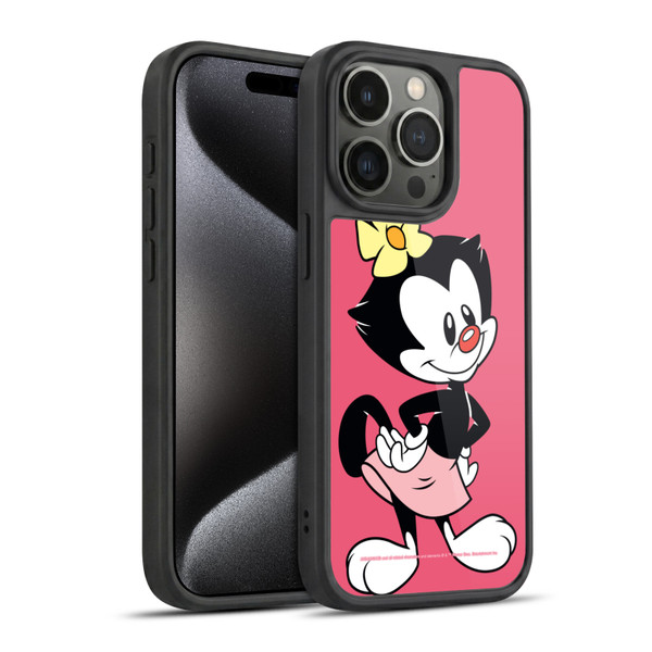 Animaniacs Graphics Dot Gel Armour Case For Apple iPhone 15 Pro