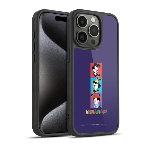 Animaniacs Graphics Tiles Gel Armour Case For Apple iPhone 15 Pro