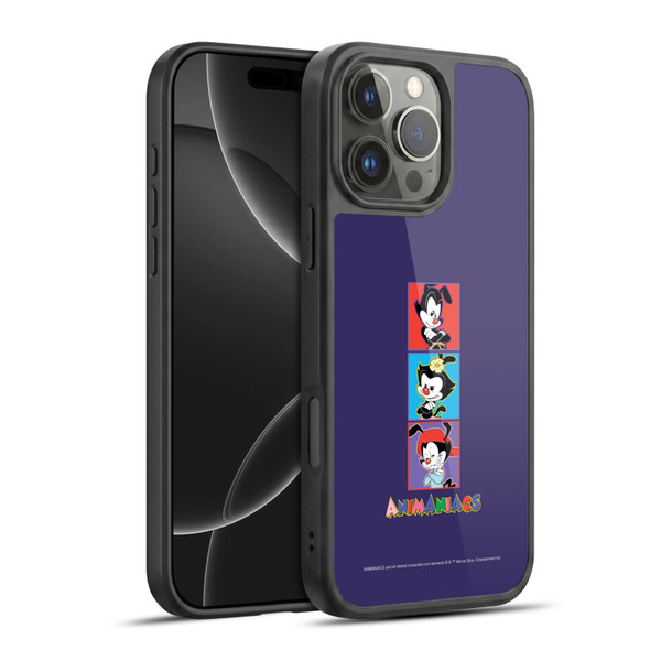 Animaniacs Graphics Tiles Gel Armour Case For Apple iPhone 16 Pro Max