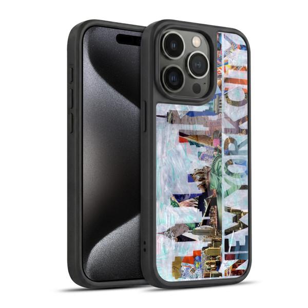 Artpoptart Travel New York Gel Armour Case For Apple iPhone 15 Pro