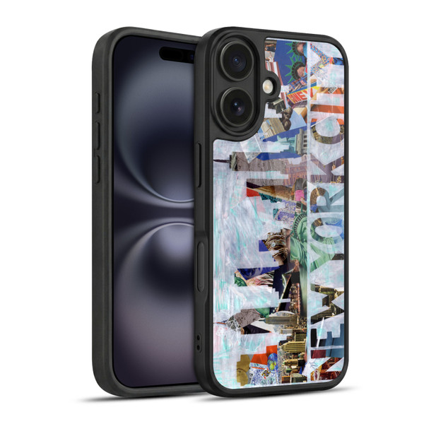 Artpoptart Travel New York Gel Armour Case For Apple iPhone 16