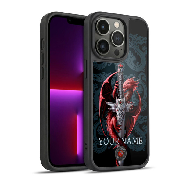 Custom Customised Personalised Anne Stokes Art Dagger Gel Armour Case For Apple iPhone 13 Pro