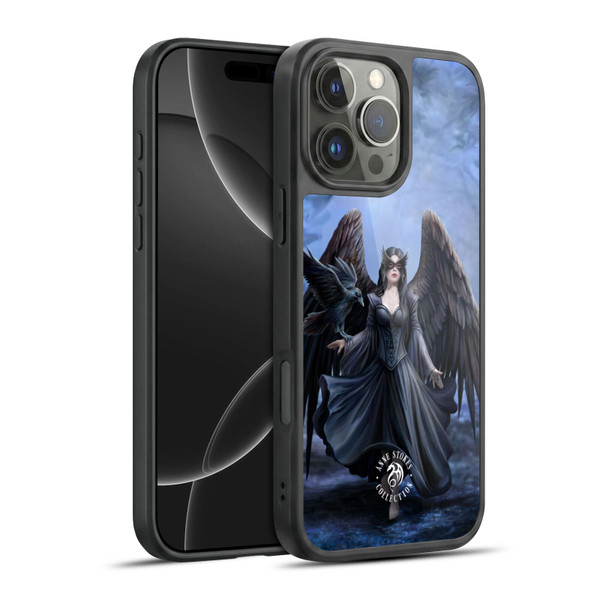 Anne Stokes Raven Full Gel Armour Case For Apple iPhone 16 Pro Max