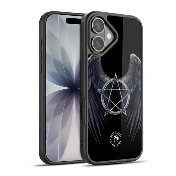 Anne Stokes Raven Winged Pentagram Gel Armour Case For Apple iPhone 17