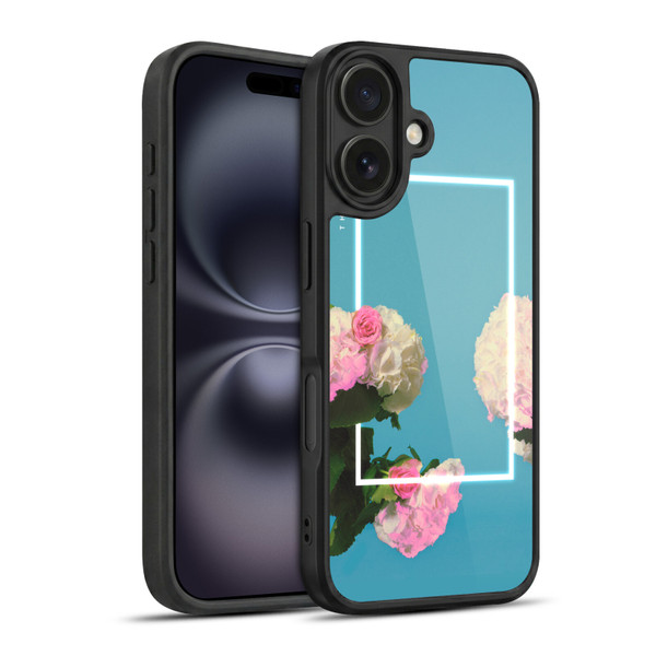 The 1975 Key Art Roses Blue Gel Armour Case For Apple iPhone 16