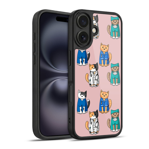 Beth Wilson Doodle Cats 2 Professionals Gel Armour Case For Apple iPhone 16
