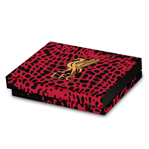 Liverpool Football Club Art Animal Print Vinyl Sticker Skin Decal Cover for Microsoft Xbox One X Console