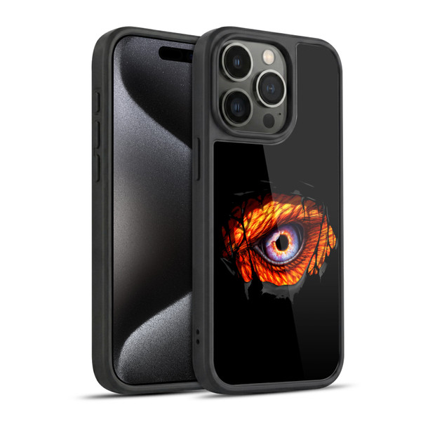 Christos Karapanos Mythical Phoenix Eye Gel Armour Case For Apple iPhone 15 Pro