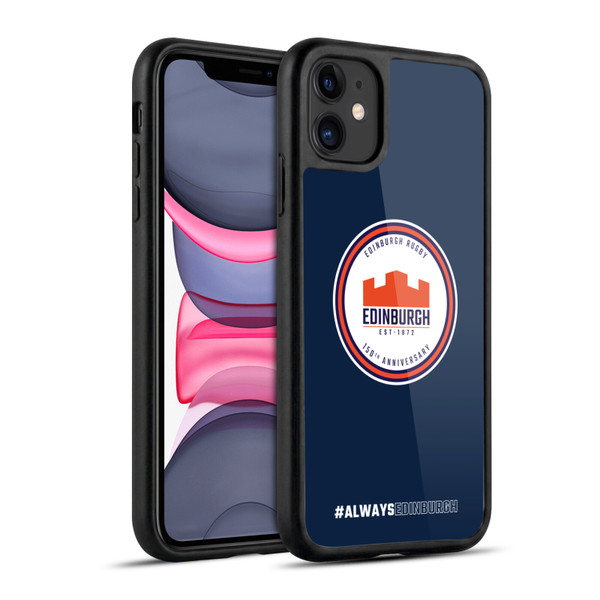 Edinburgh Rugby Graphics 150th Logo Gel Armour Case For Apple iPhone 11