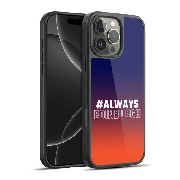 Edinburgh Rugby Logo 2 Gradient Edinburgh Gel Armour Case For Apple iPhone 16 Pro Max