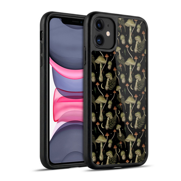 Episodic Drawing Pattern Death Cap Gel Armour Case For Apple iPhone 11