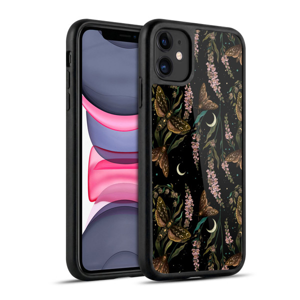 Episodic Drawing Pattern Death Head Pattern Gel Armour Case For Apple iPhone 11