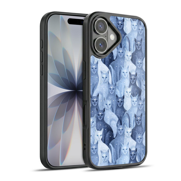 Episodic Drawing Pattern Cats Gel Armour Case For Apple iPhone 17