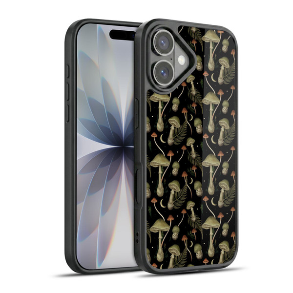 Episodic Drawing Pattern Death Cap Gel Armour Case For Apple iPhone 17
