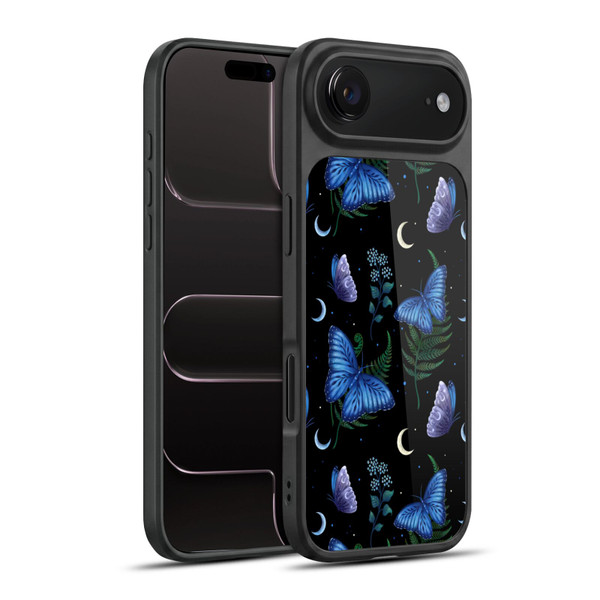 Episodic Drawing Pattern Blue Morpho Butterfly Gel Armour Case For Apple iPhone 17 Air