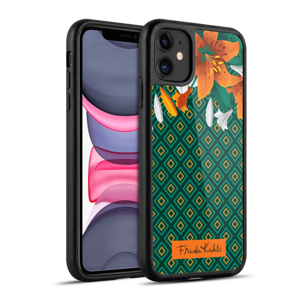 Frida Kahlo Flowers Lilies Gel Armour Case For Apple iPhone 11