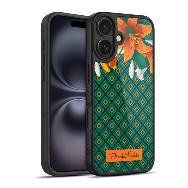 Frida Kahlo Flowers Lilies Gel Armour Case For Apple iPhone 16