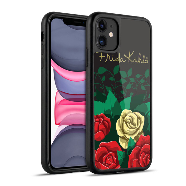 Frida Kahlo Roses Blooms Gel Armour Case For Apple iPhone 11