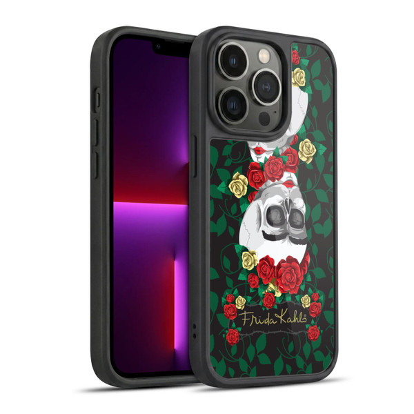 Frida Kahlo Roses Mirror Gel Armour Case For Apple iPhone 13 Pro