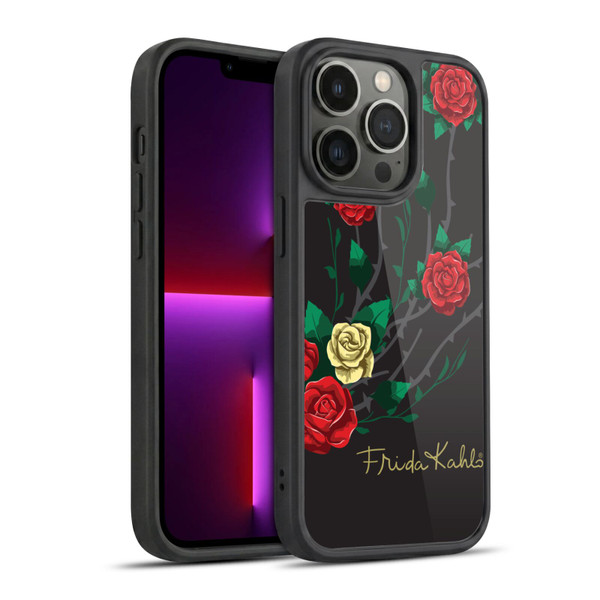 Frida Kahlo Roses Shrub Gel Armour Case For Apple iPhone 13 Pro