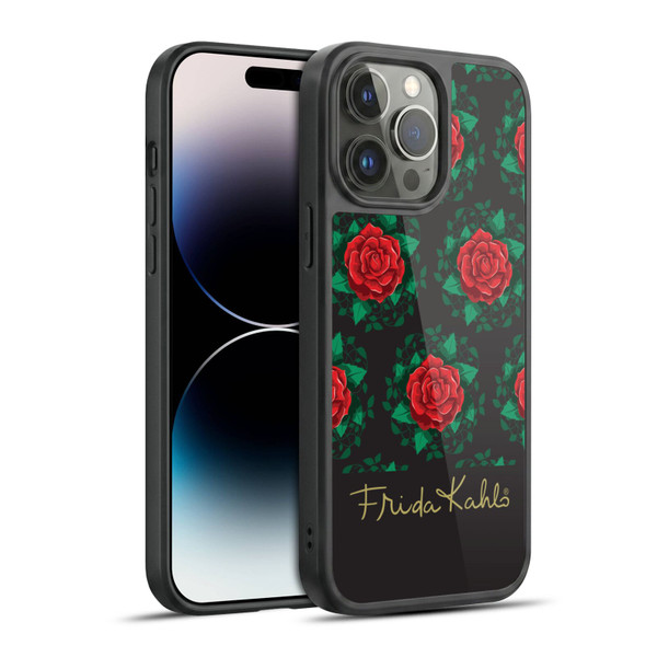 Frida Kahlo Roses Leafy Gel Armour Case For Apple iPhone 14 Pro Max