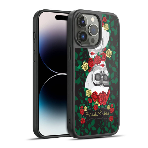 Frida Kahlo Roses Mirror Gel Armour Case For Apple iPhone 14 Pro Max