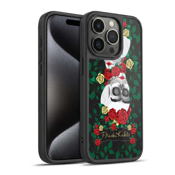 Frida Kahlo Roses Mirror Gel Armour Case For Apple iPhone 15 Pro