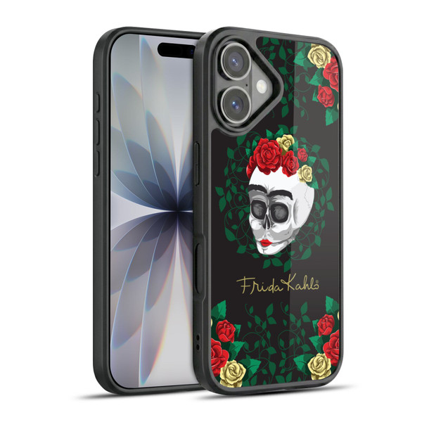 Frida Kahlo Roses Skull Bloom Gel Armour Case For Apple iPhone 17