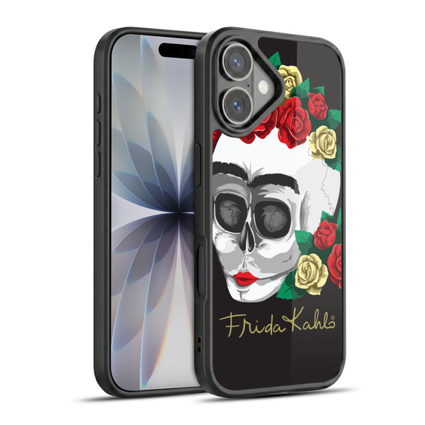 Frida Kahlo Roses Skull Gel Armour Case For Apple iPhone 17