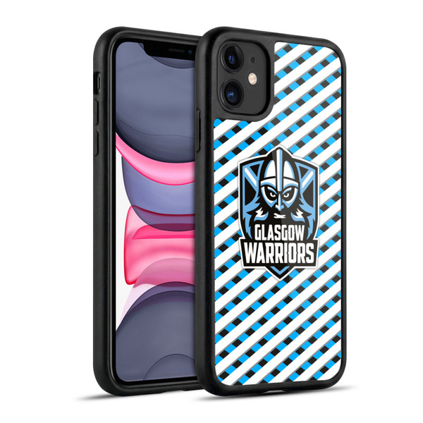 Glasgow Warriors Graphics Stripes Gel Armour Case For Apple iPhone 11