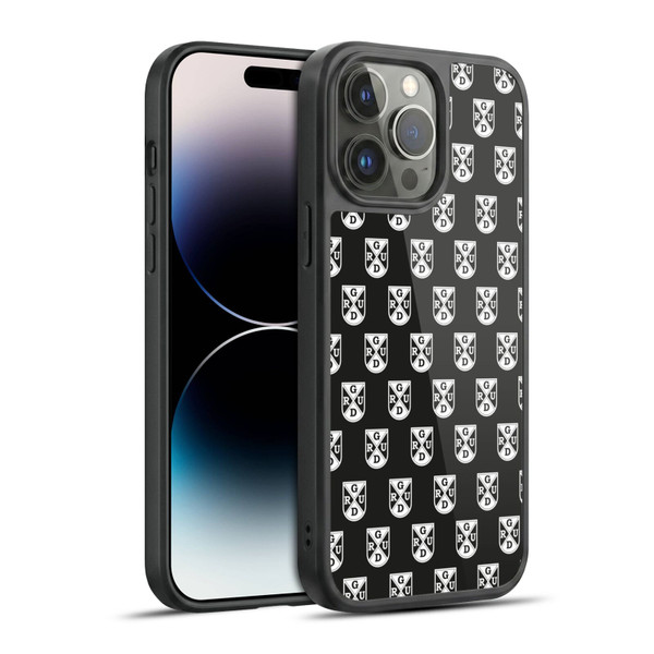 Glasgow Warriors Graphics Pattern Gel Armour Case For Apple iPhone 14 Pro Max