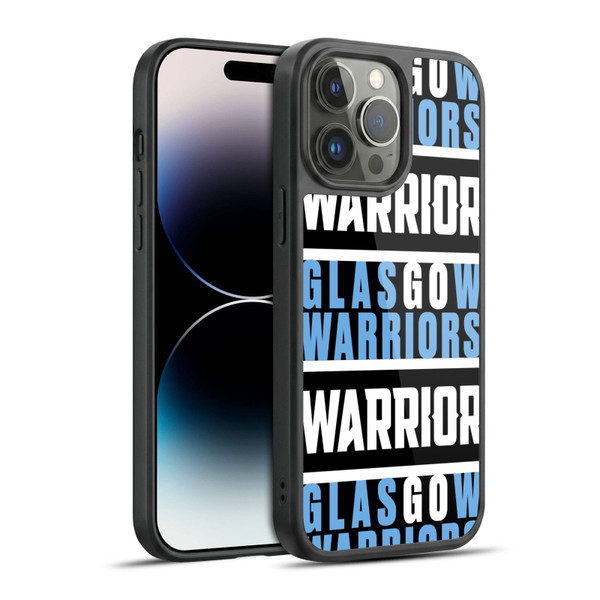 Glasgow Warriors Graphics Warrior Gel Armour Case For Apple iPhone 14 Pro Max