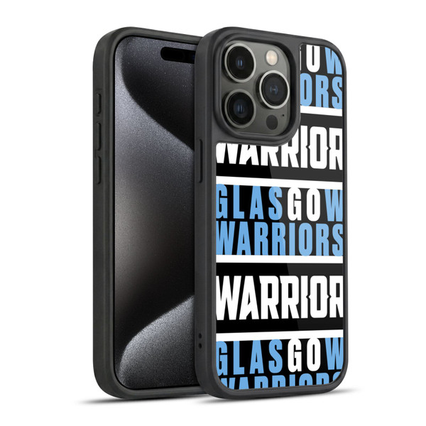 Glasgow Warriors Graphics Warrior Gel Armour Case For Apple iPhone 15 Pro