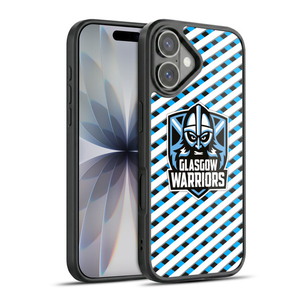 Glasgow Warriors Graphics Stripes Gel Armour Case For Apple iPhone 17