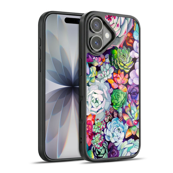 Mai Autumn Floral Garden Succulent Gel Armour Case For Apple iPhone 17