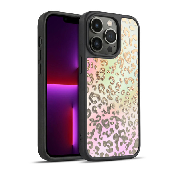Monika Strigel Dreamland Gold Leopard Gel Armour Case For Apple iPhone 13 Pro