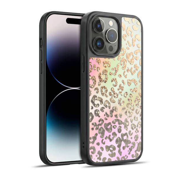 Monika Strigel Dreamland Gold Leopard Gel Armour Case For Apple iPhone 14 Pro Max
