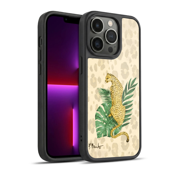 Paul Brent Wilderness Wildcat Palms Gel Armour Case For Apple iPhone 13 Pro
