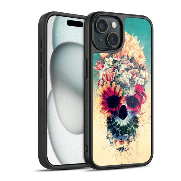 Riza Peker Skulls 6 Summer Gel Armour Case For Apple iPhone 15