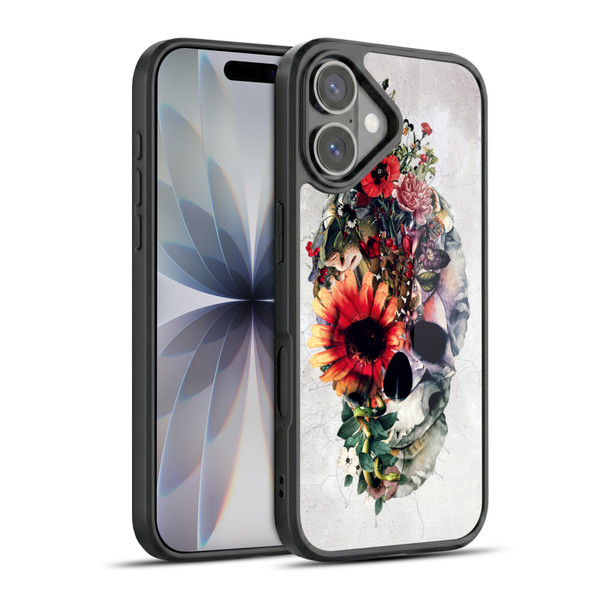 Riza Peker Skulls 6 Two Face Gel Armour Case For Apple iPhone 17