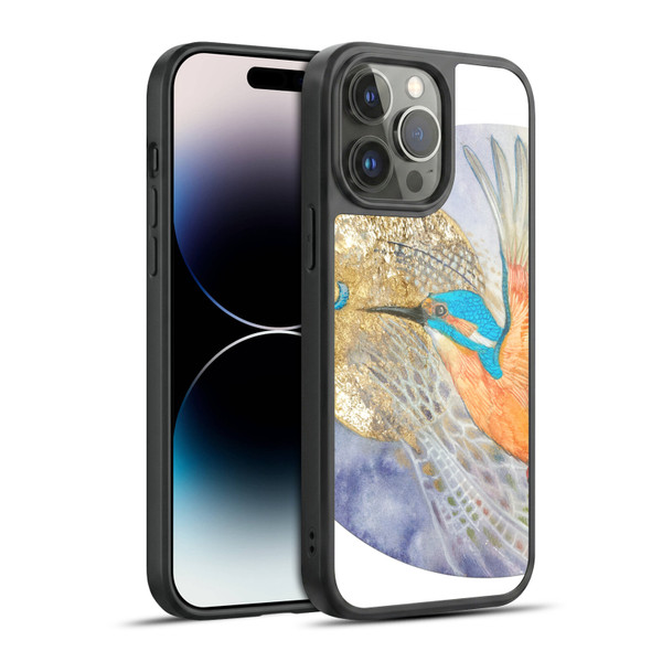 Stephanie Law Birds Kingfisher Gel Armour Case For Apple iPhone 14 Pro Max
