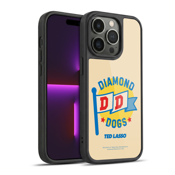 Ted Lasso Season 2 Graphics Diamond Dogs Gel Armour Case For Apple iPhone 14 Pro