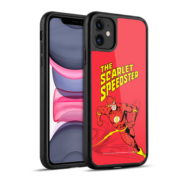 The Flash DC Comics Vintage Scarlet Speedster Gel Armour Case For Apple iPhone 11