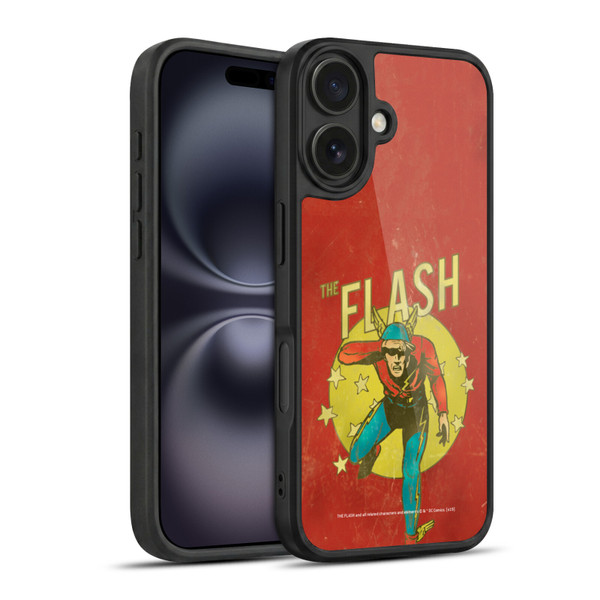 The Flash DC Comics Vintage Jay Garrick Gel Armour Case For Apple iPhone 16