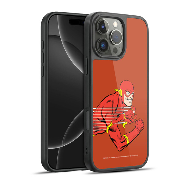 The Flash DC Comics Vintage Double Gel Armour Case For Apple iPhone 16 Pro Max