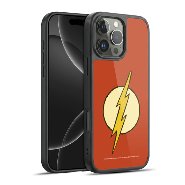 The Flash DC Comics Vintage Logo Gel Armour Case For Apple iPhone 16 Pro Max