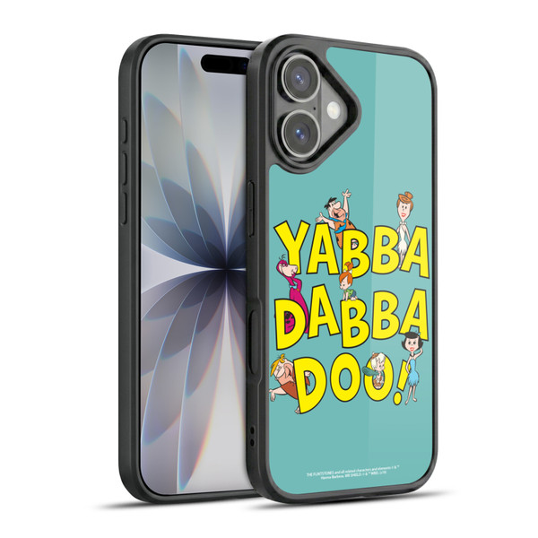 The Flintstones Graphics Yabba-Dabba-Doo Gel Armour Case For Apple iPhone 17